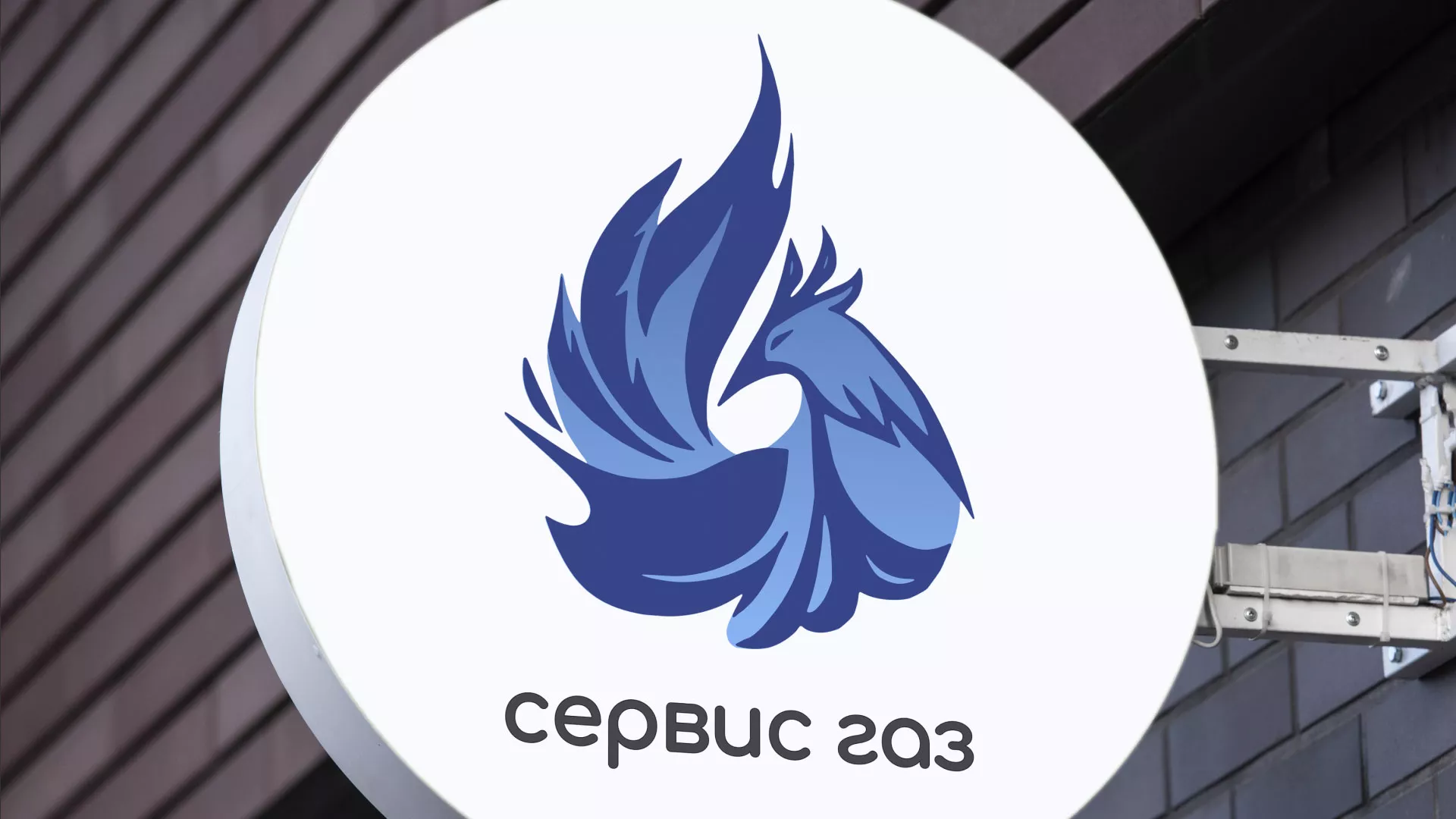 Создание логотипа «Сервис газ» в Родниках