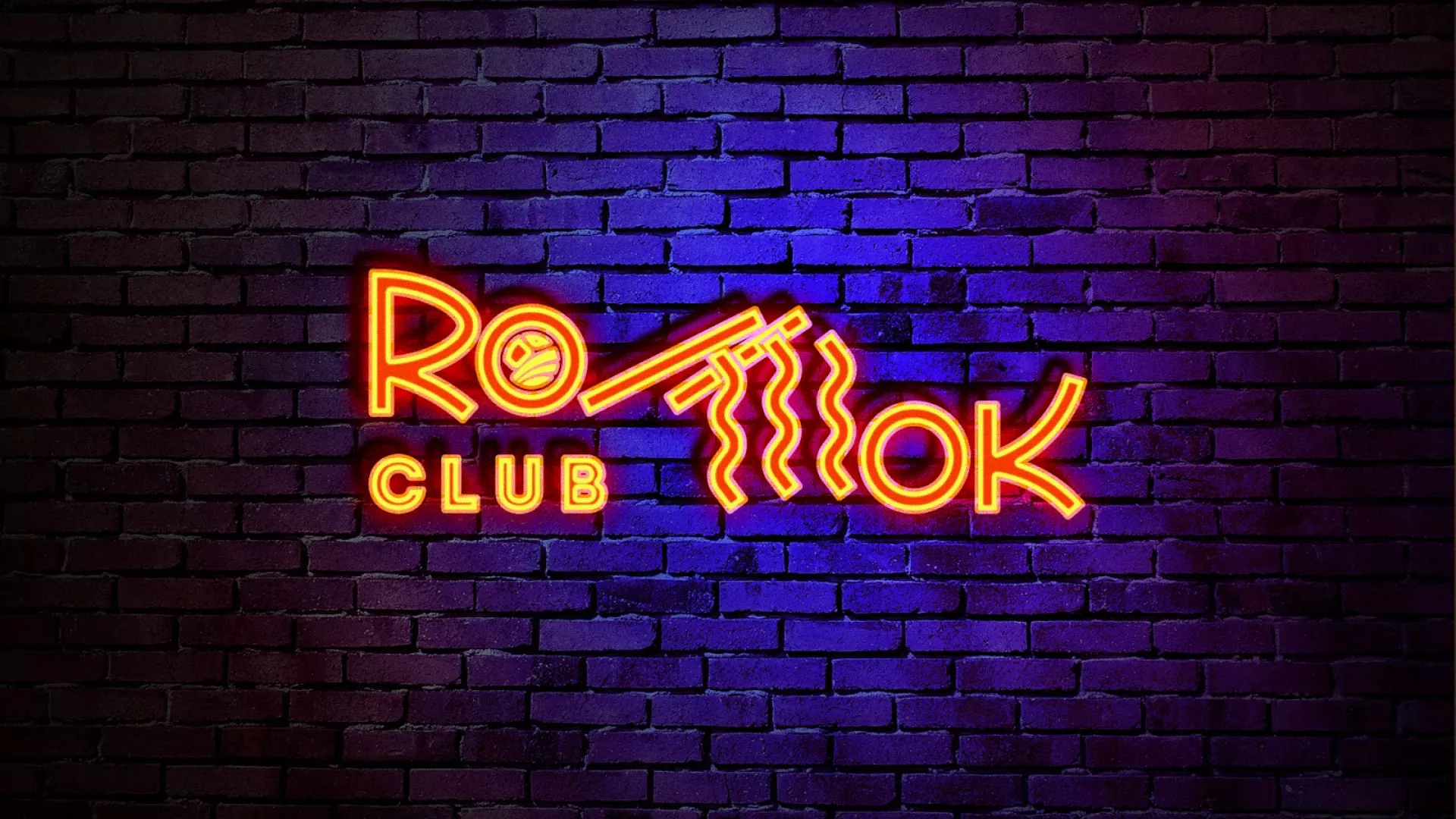 Разработка интерьерной вывески суши-бара «Roll Wok Club» в Родниках